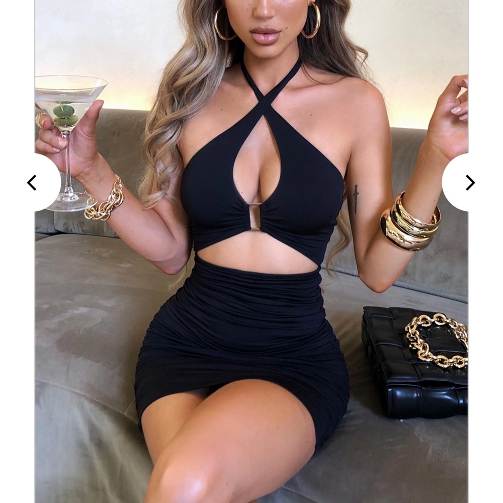BabyBoo fashion Annetta Mini Dress - Black NWT ✨ medium